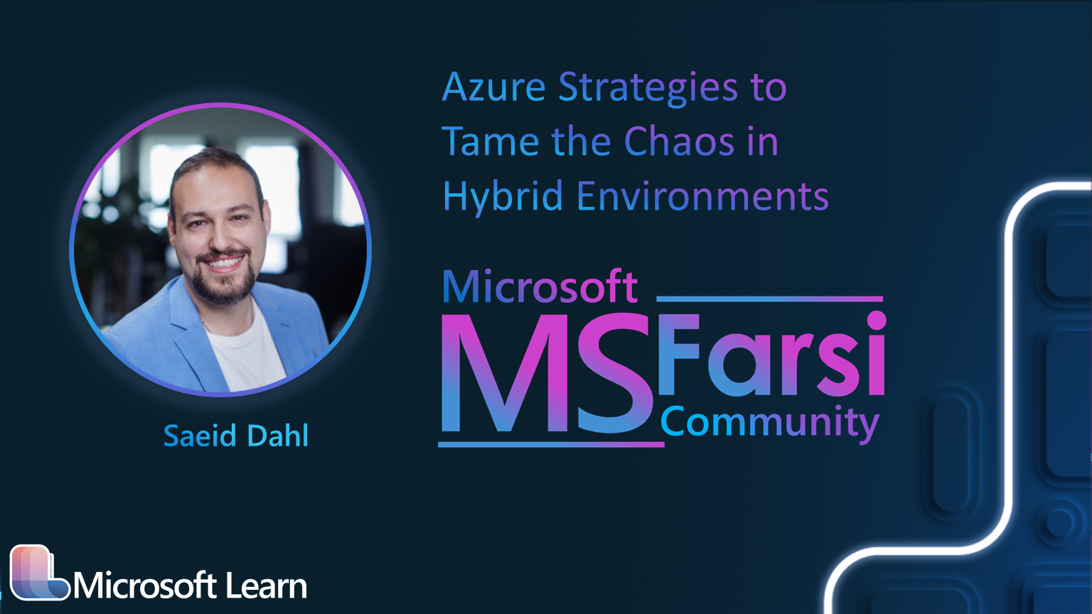 رویداد Azure Strategies  to Tame the Chaos in Hybrid  Environments